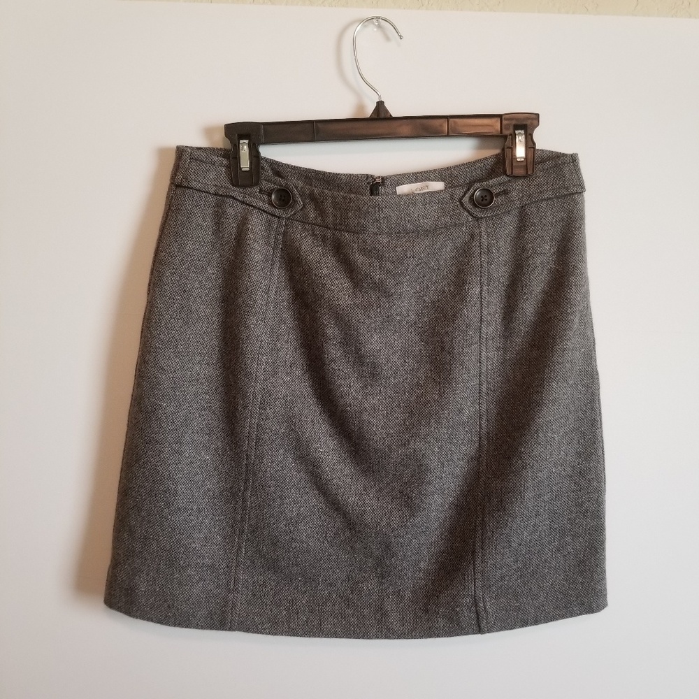 Loft womens wool skirt